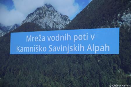 Mreža vodnih poti v Kamniško-Savinjskih Alpah (4)